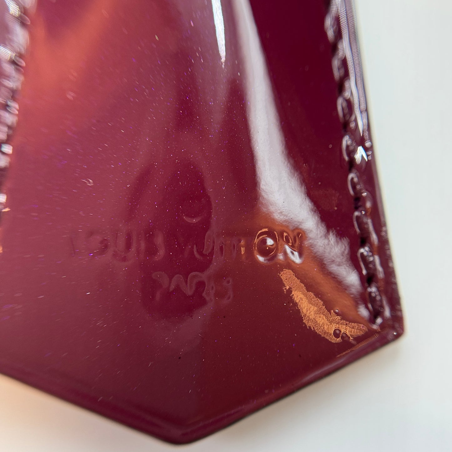 Vernis Alma BB Shoulder Bag Plum Color
