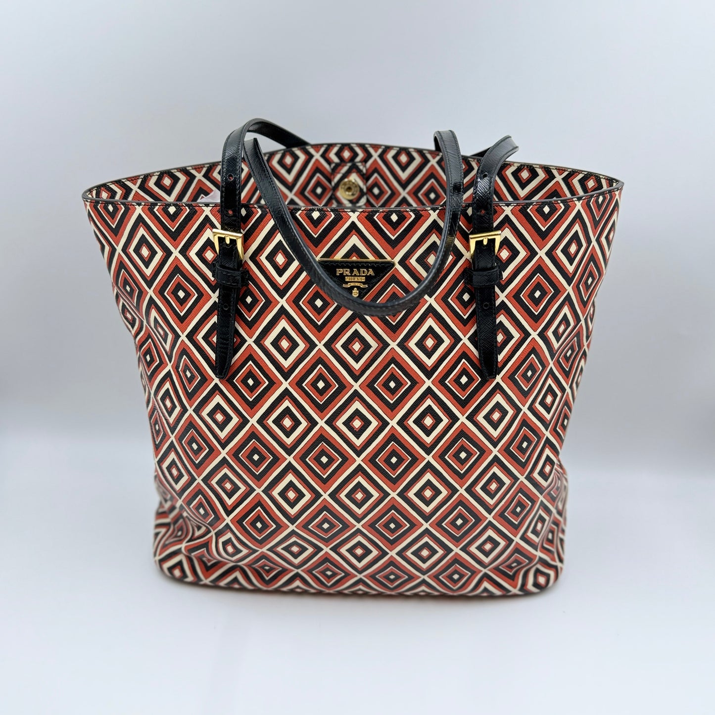 Bibliothèque leather tote