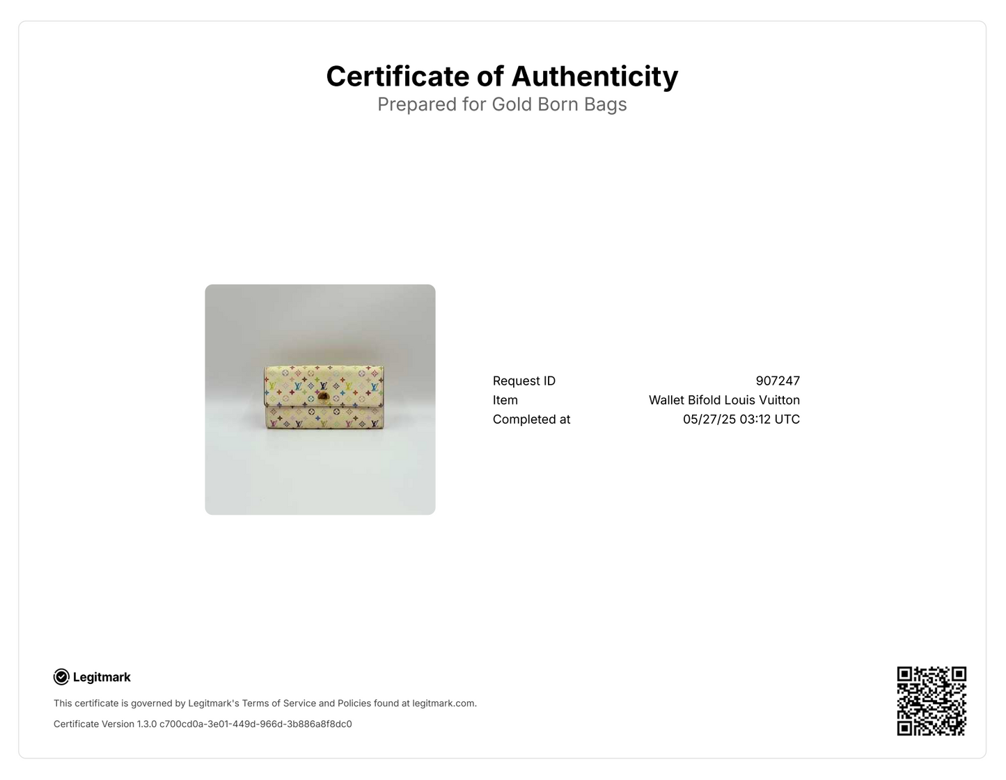 Monogram Multicolor Sarah Wallet White Pink Interior