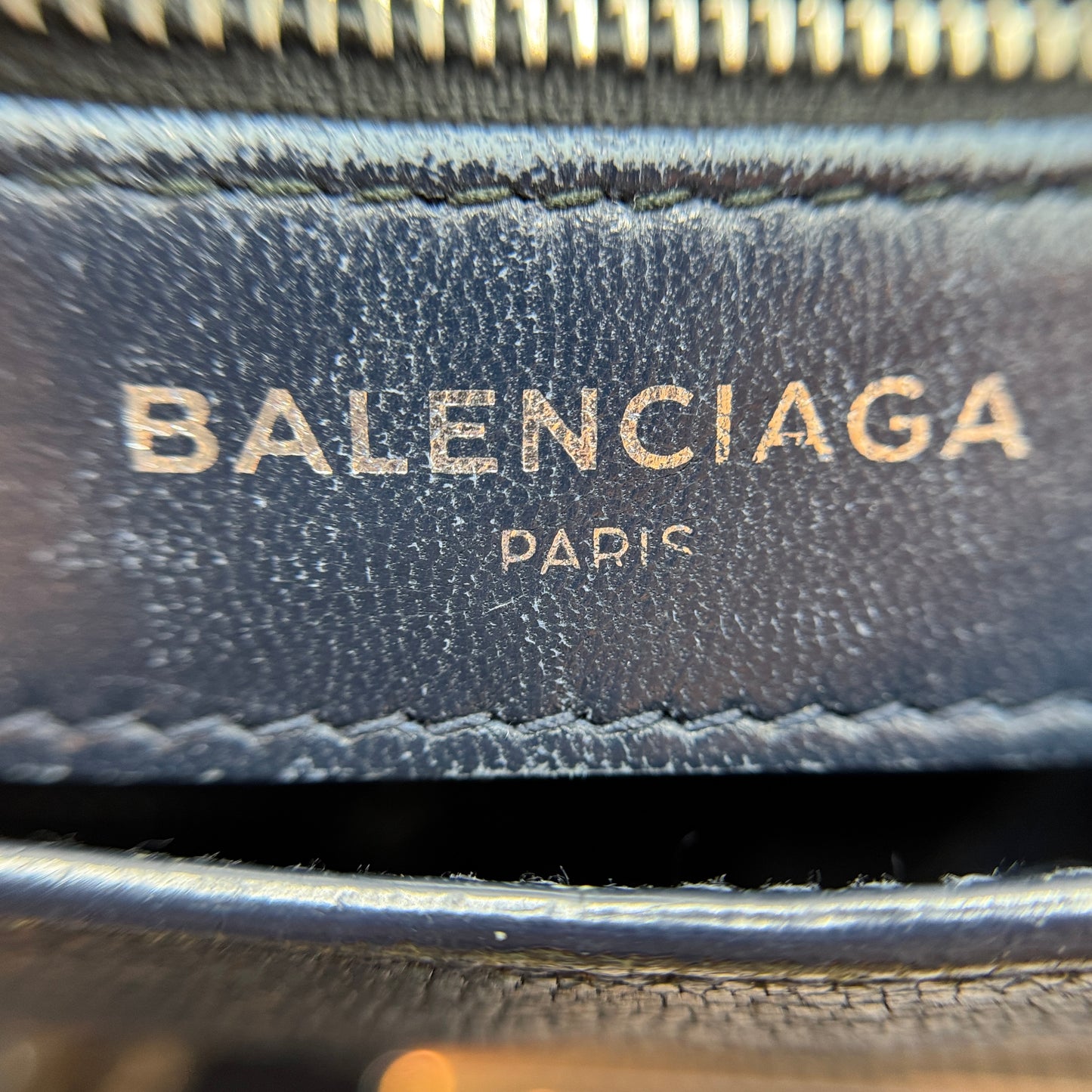 City Classic Metallic Edge Bag Leather Mini
