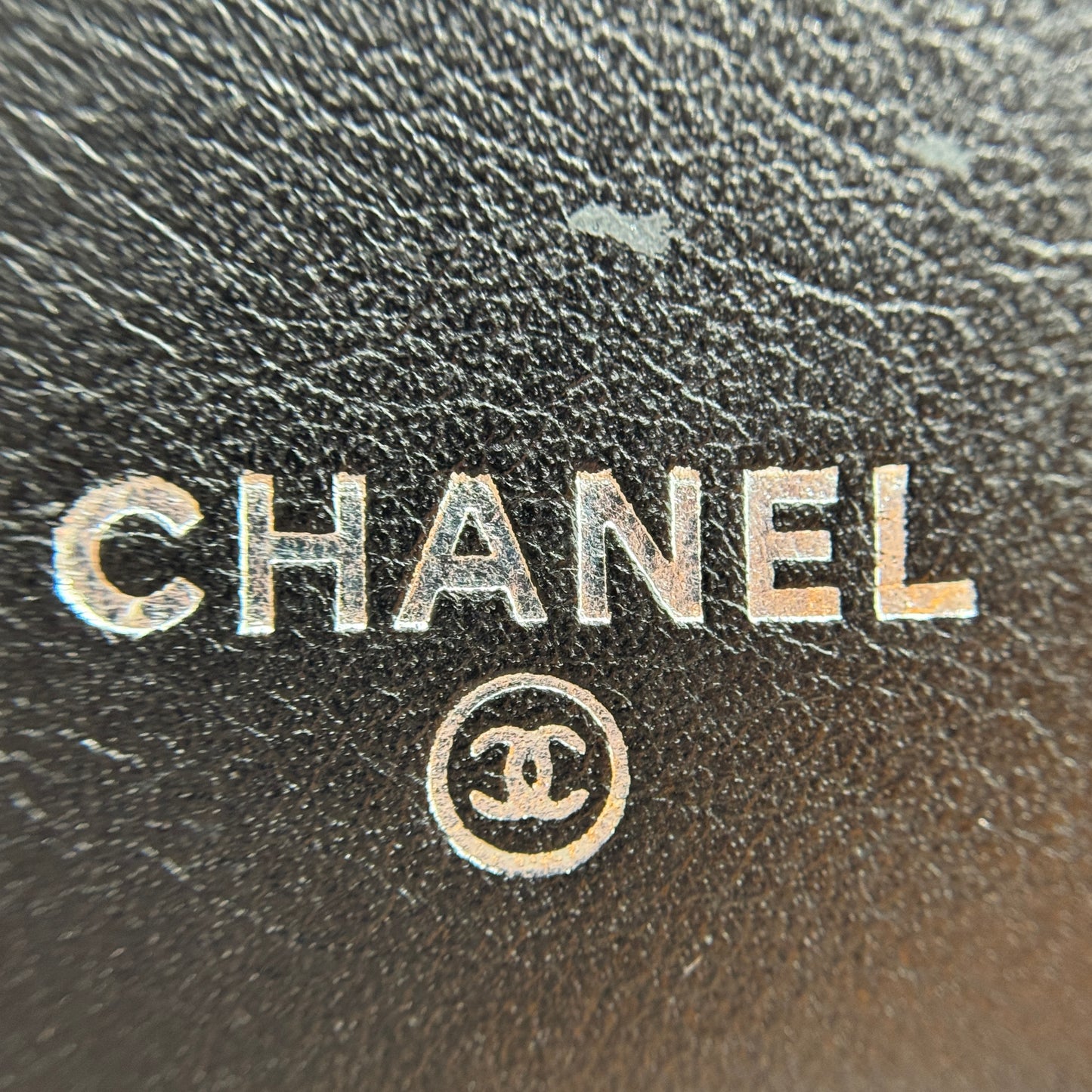 Patent CC French Wallet Black