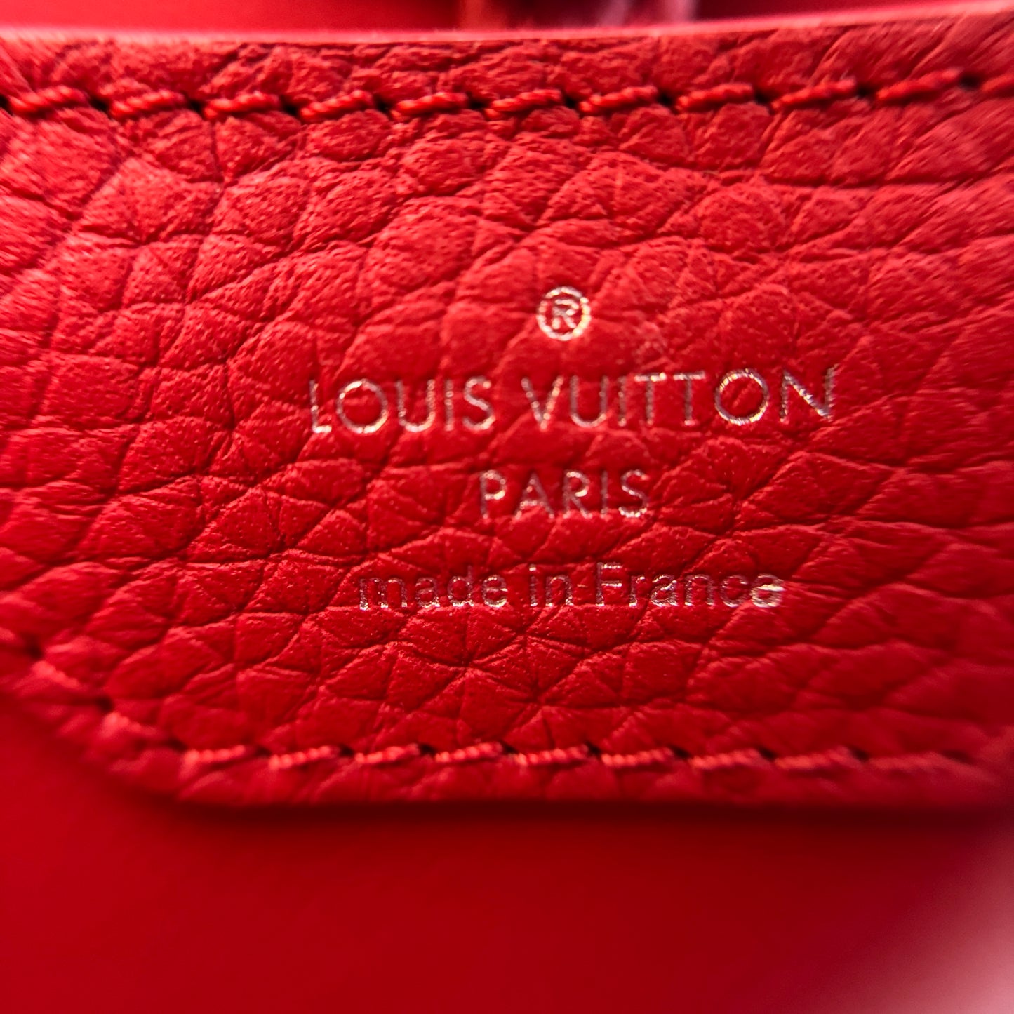 Taurillon Leather Capucines PM