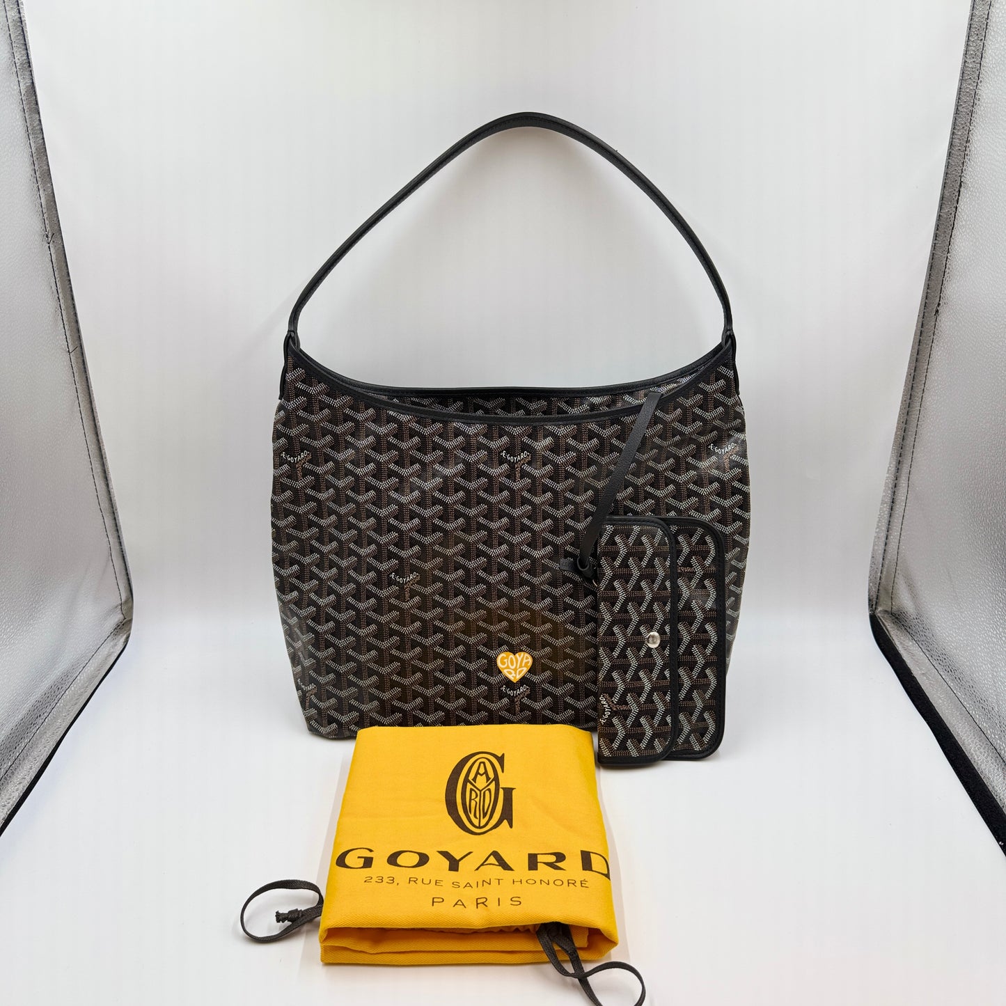 Goyardine Boheme Hobo Black Limited Edition (Year 2023)