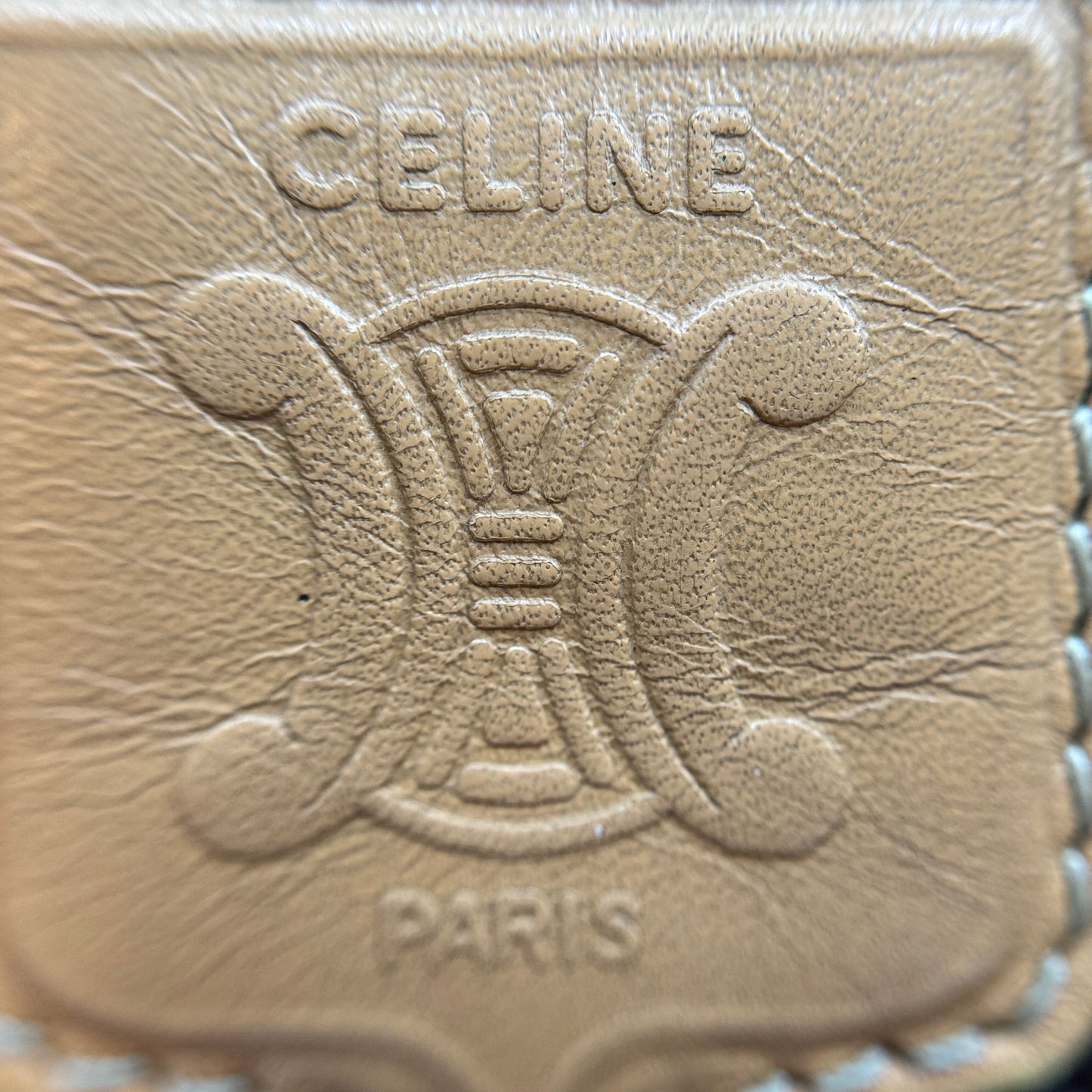 Céline Macadam Canvas Flap Handbag