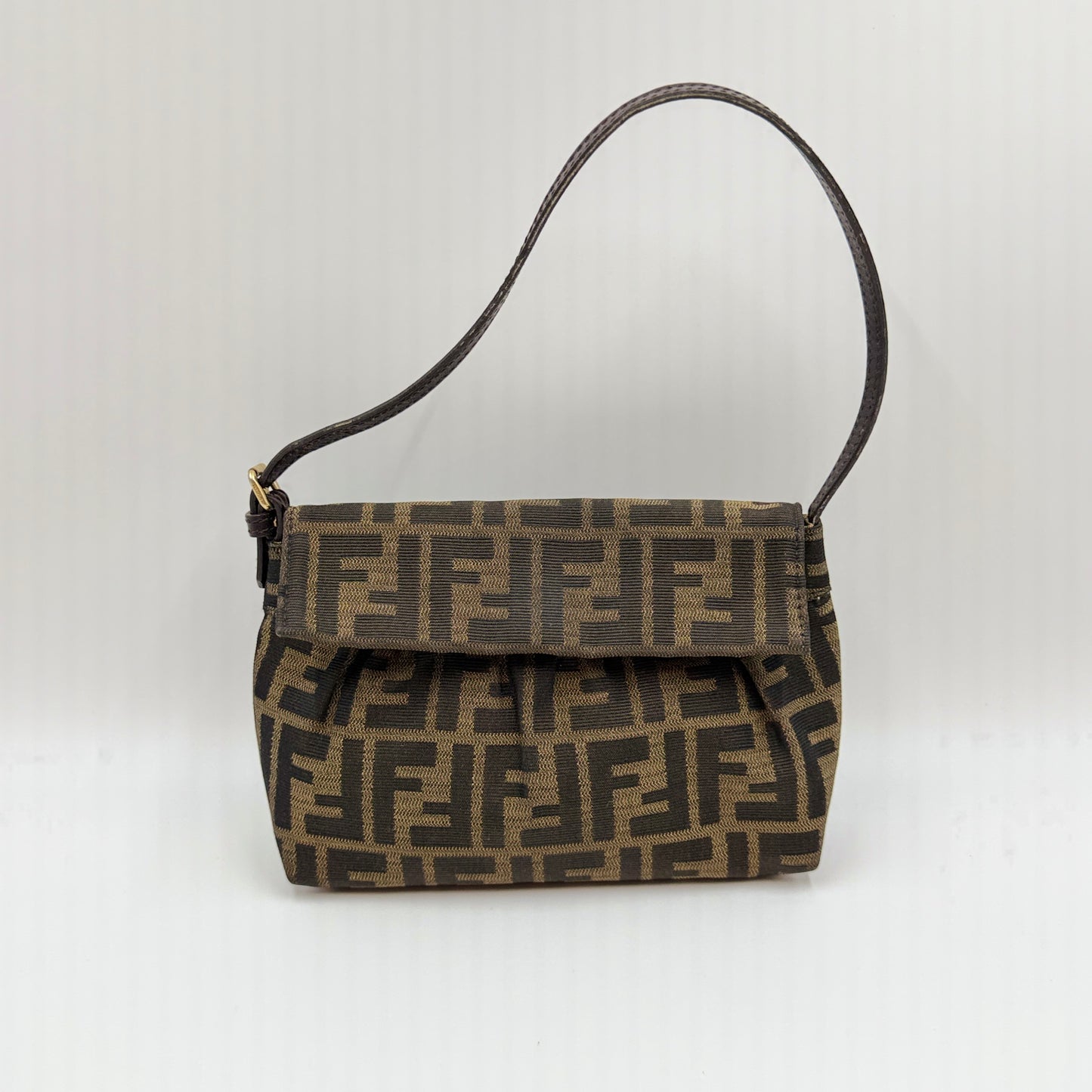 Zucca Canvas Baguette Shoulder Bag