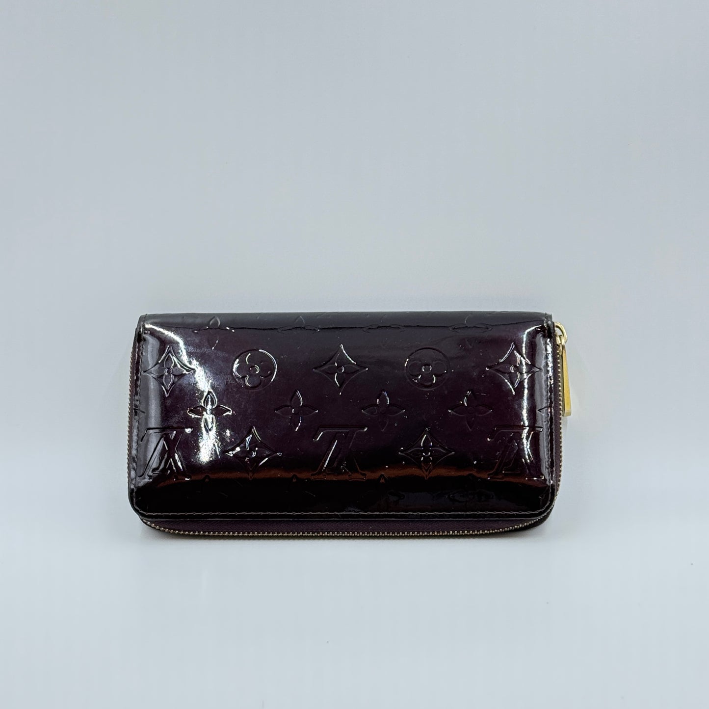 Zippy Wallet Monogram Vernis Long