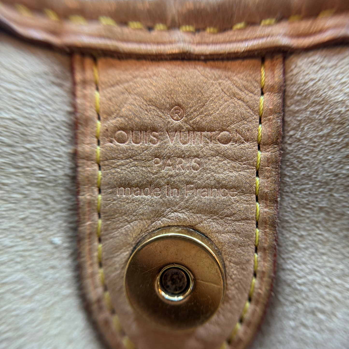 Monogram Print Galliera GM Tote