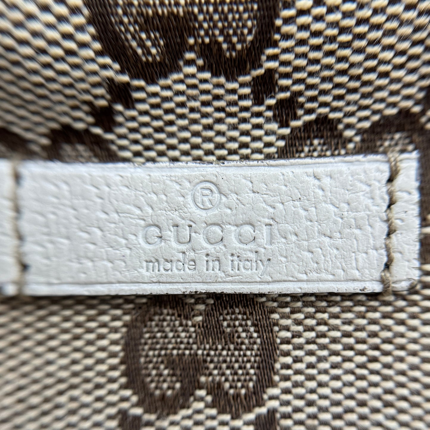 Monogram Pretty Boat Pochette White