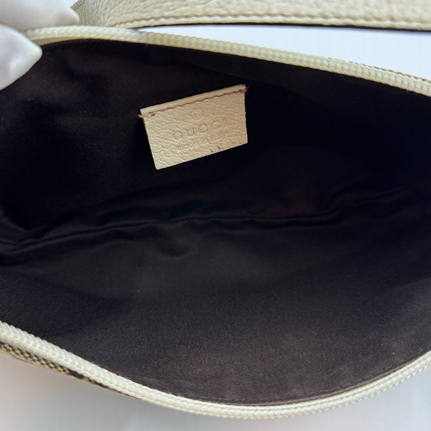 Monogram Pretty Boat Pochette White