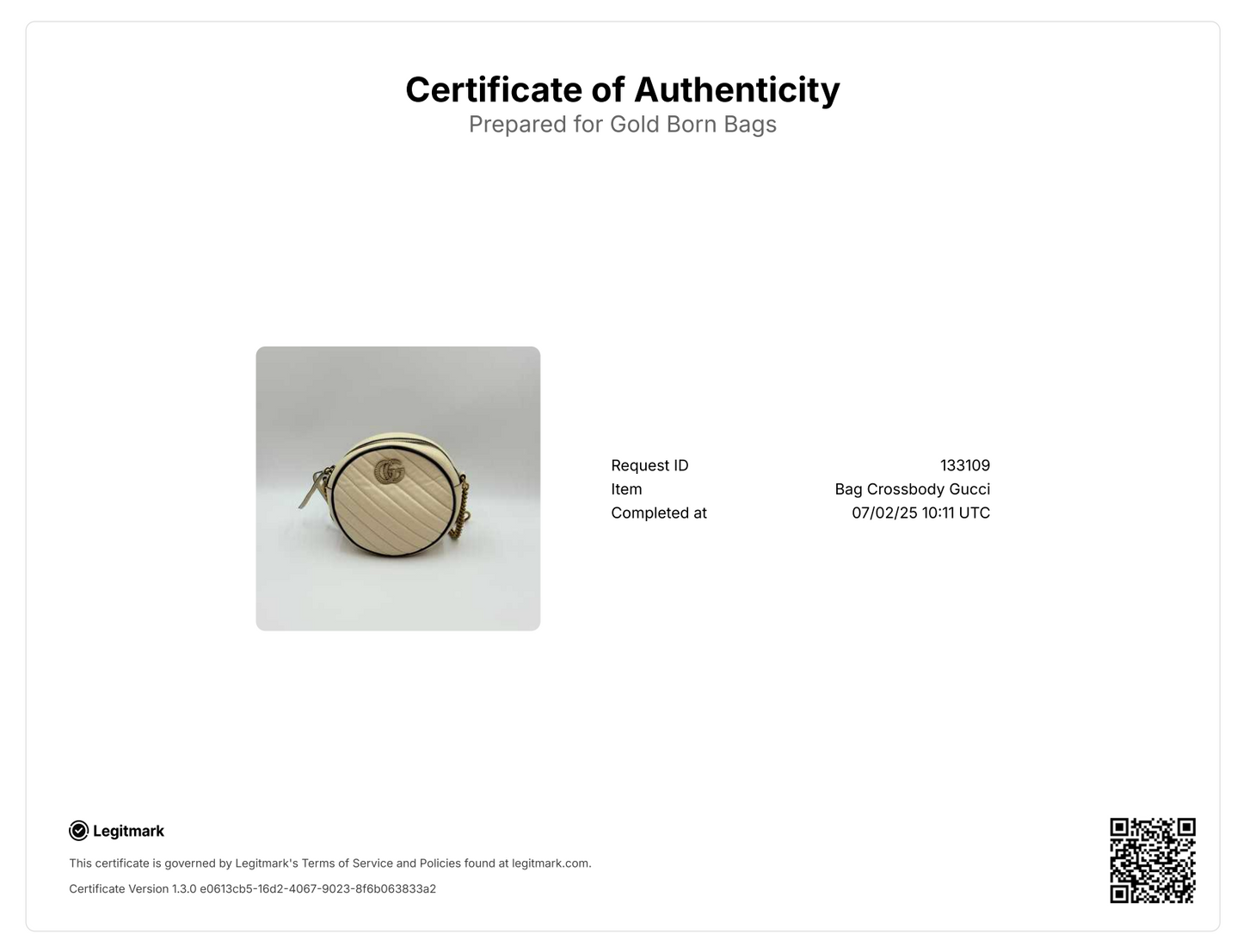 Mini Torchon GG Marmont Round Shoulder Bag
