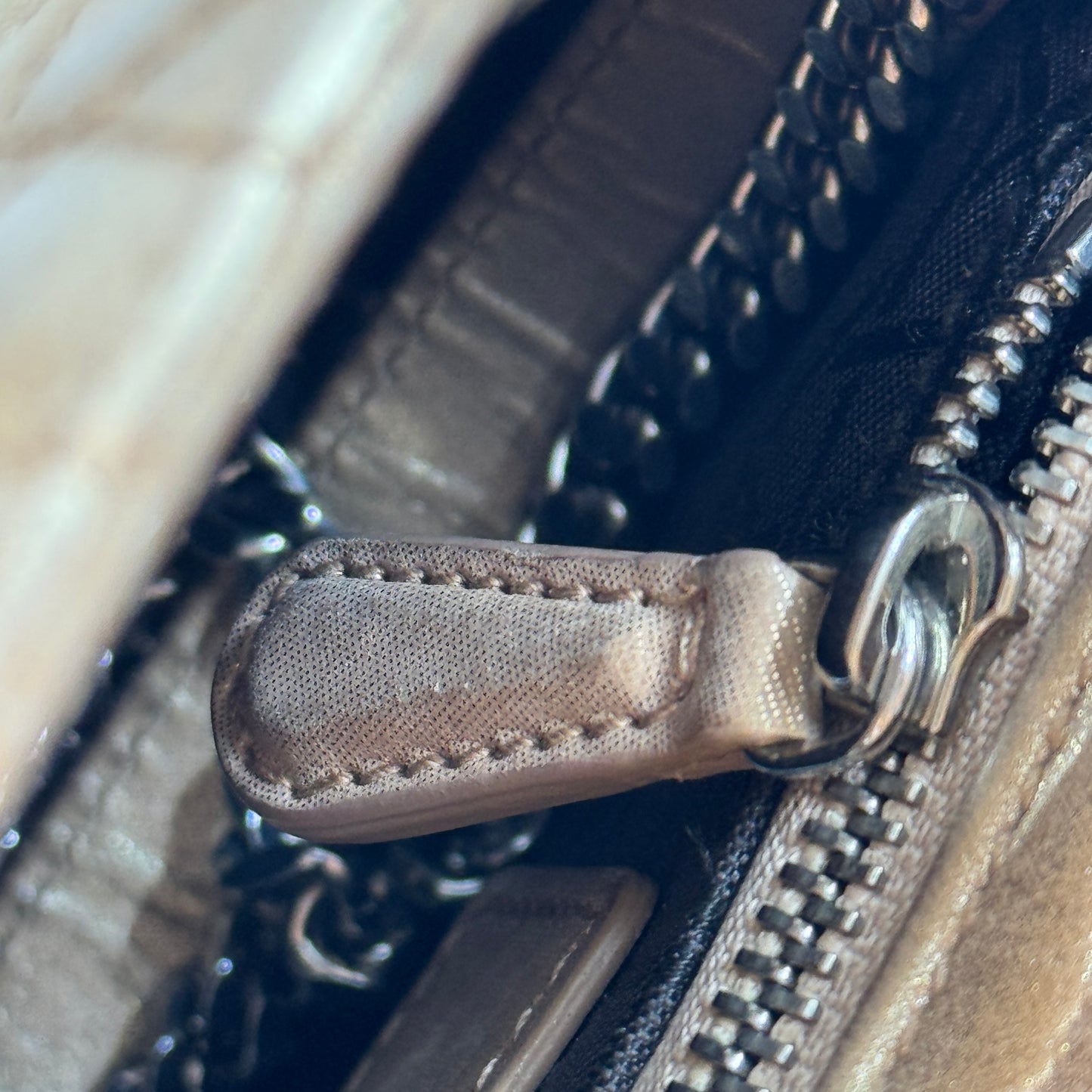 Mini Lady Dior Bag Metallic Gold-Tone Cannage Calfskin