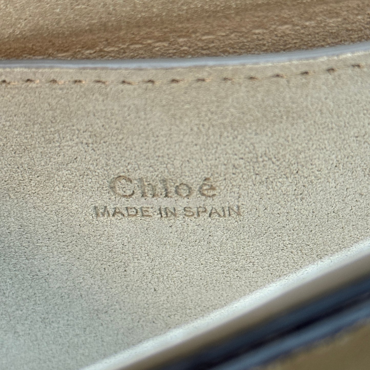 Chloé Faye Crossbody Shoulder Bag Beige