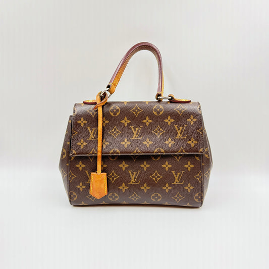 Monogram Cluny BB Bordeaux Fuchsia
