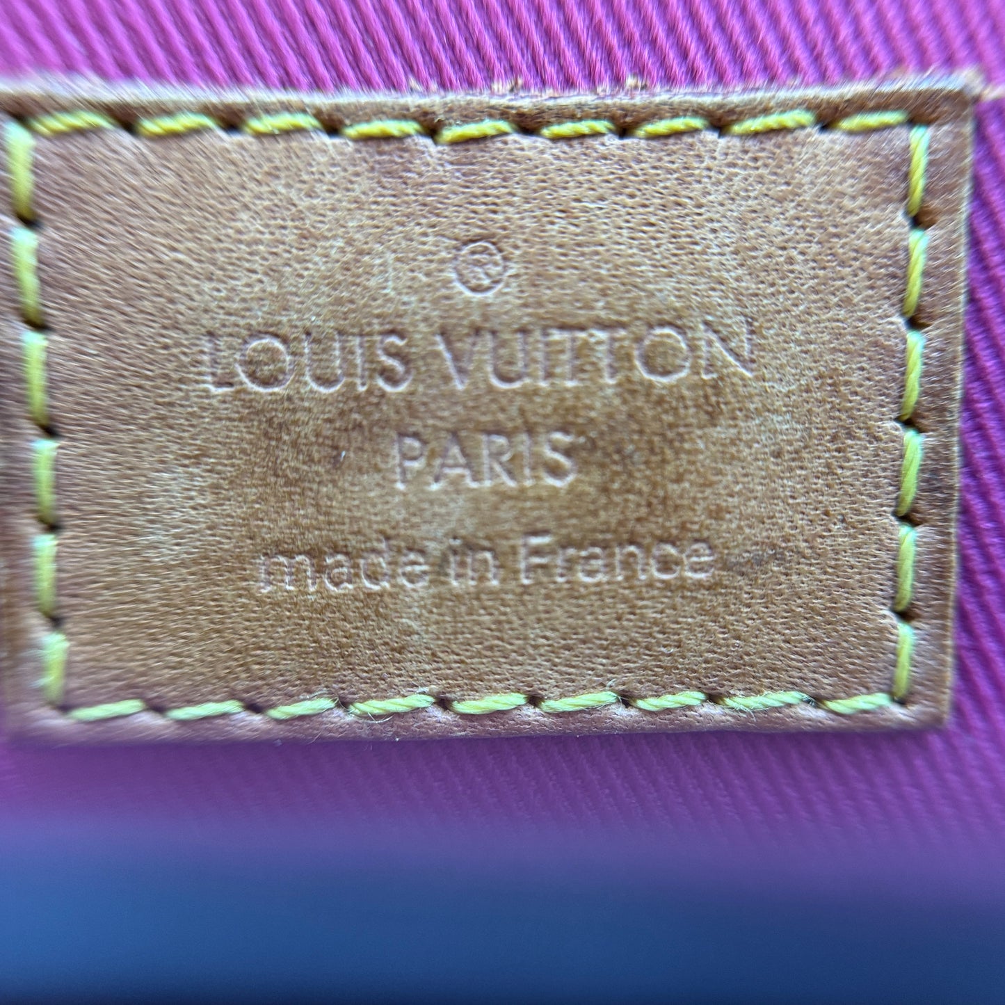 Monogram Cluny BB Bordeaux Fuchsia
