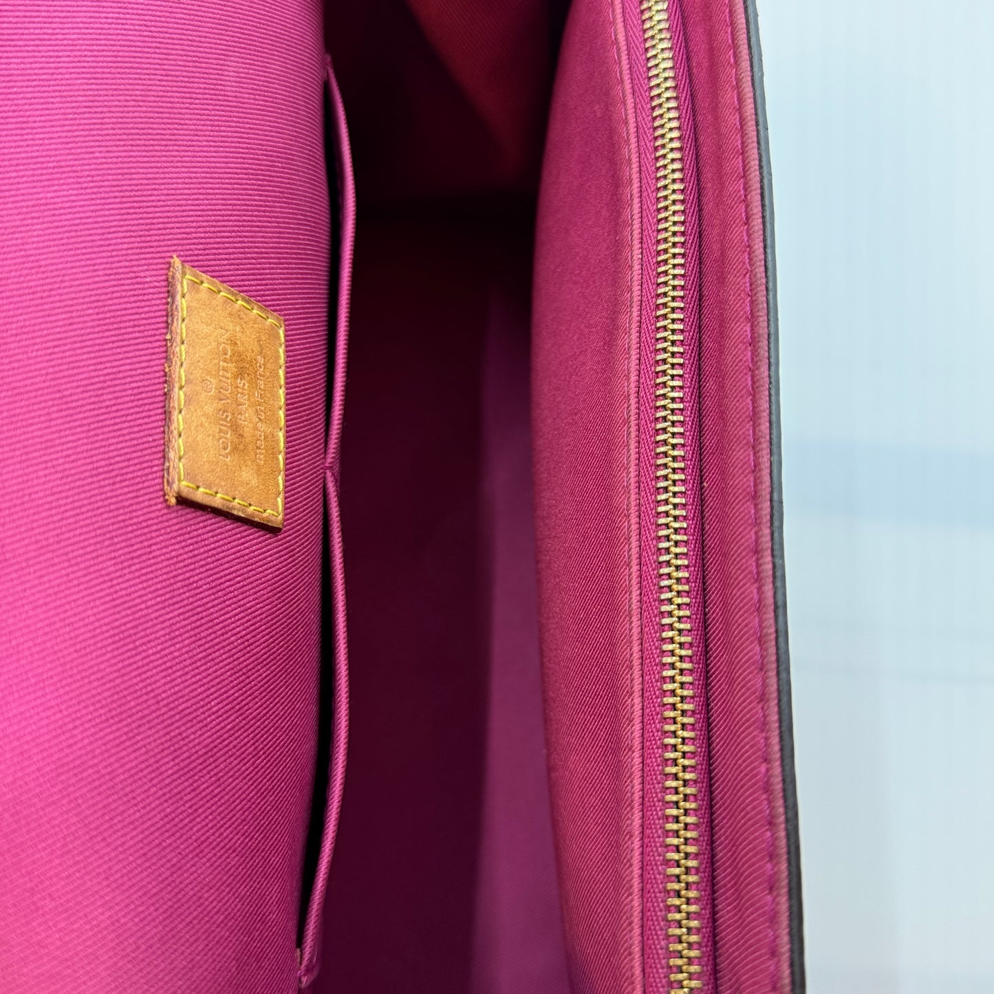 Monogram Cluny BB Bordeaux Fuchsia