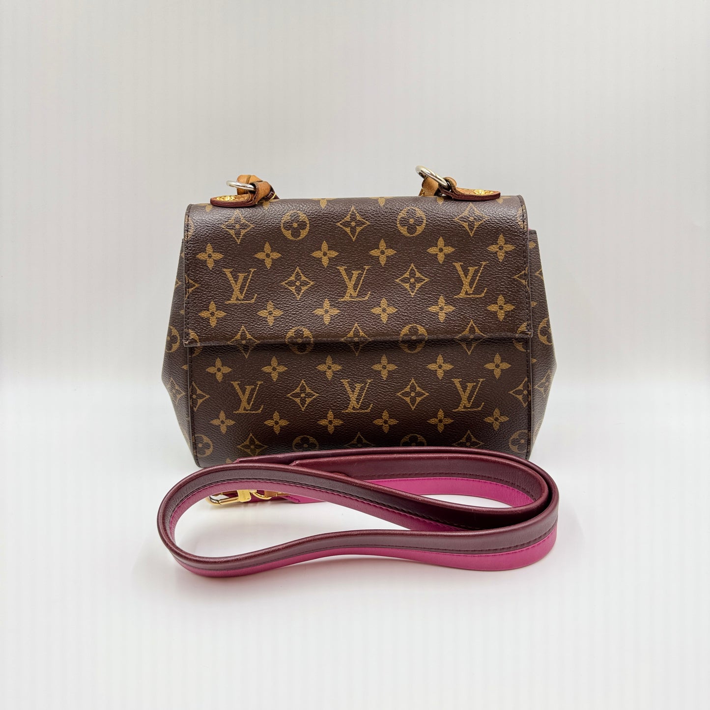 Monogram Cluny BB Bordeaux Fuchsia