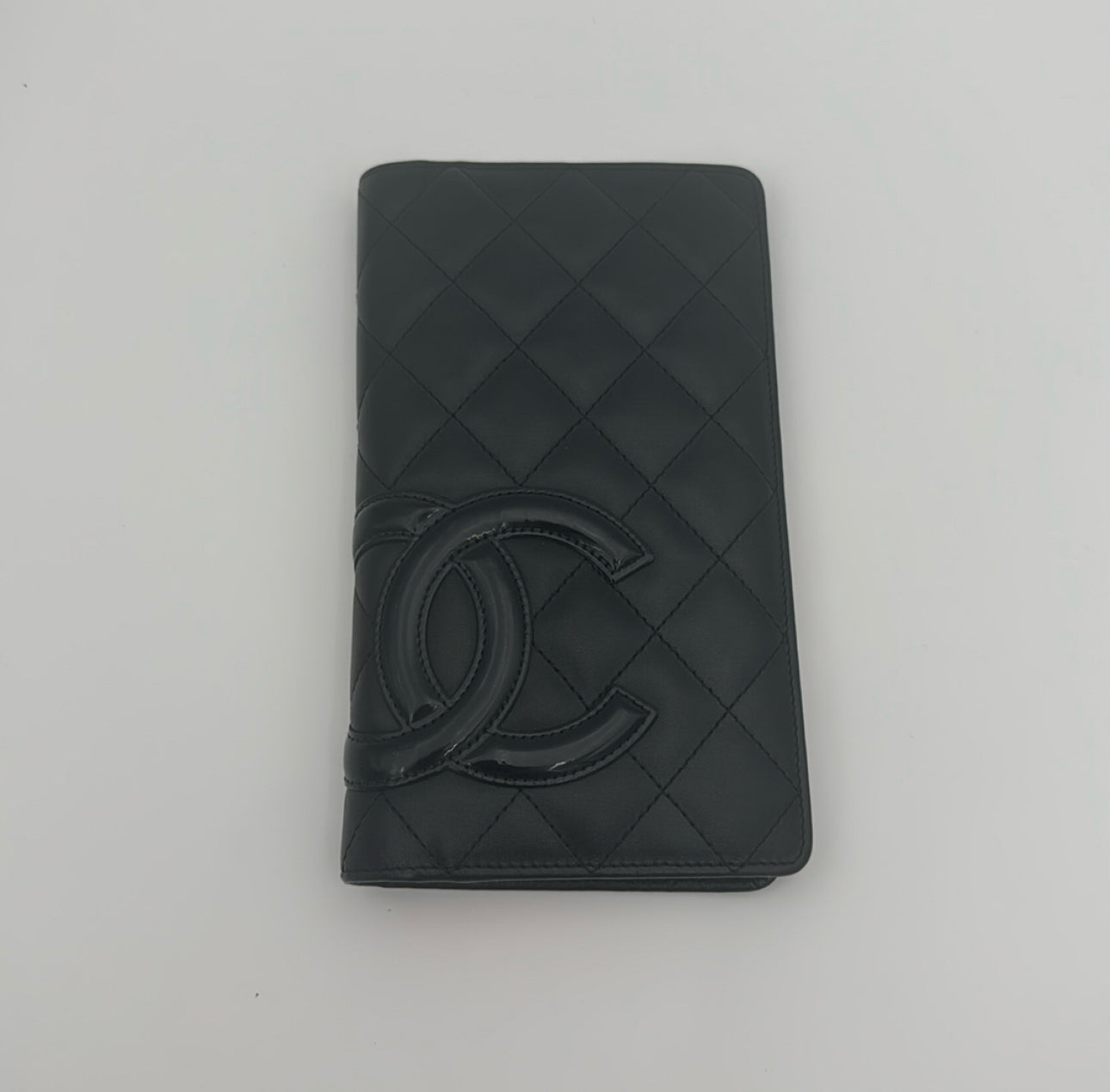 Cambon Bifold Wallet Quilted Lambskin Long