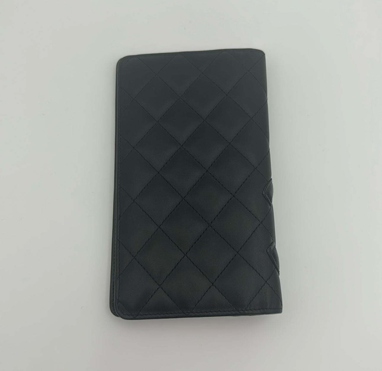 Cambon Bifold Wallet Quilted Lambskin Long