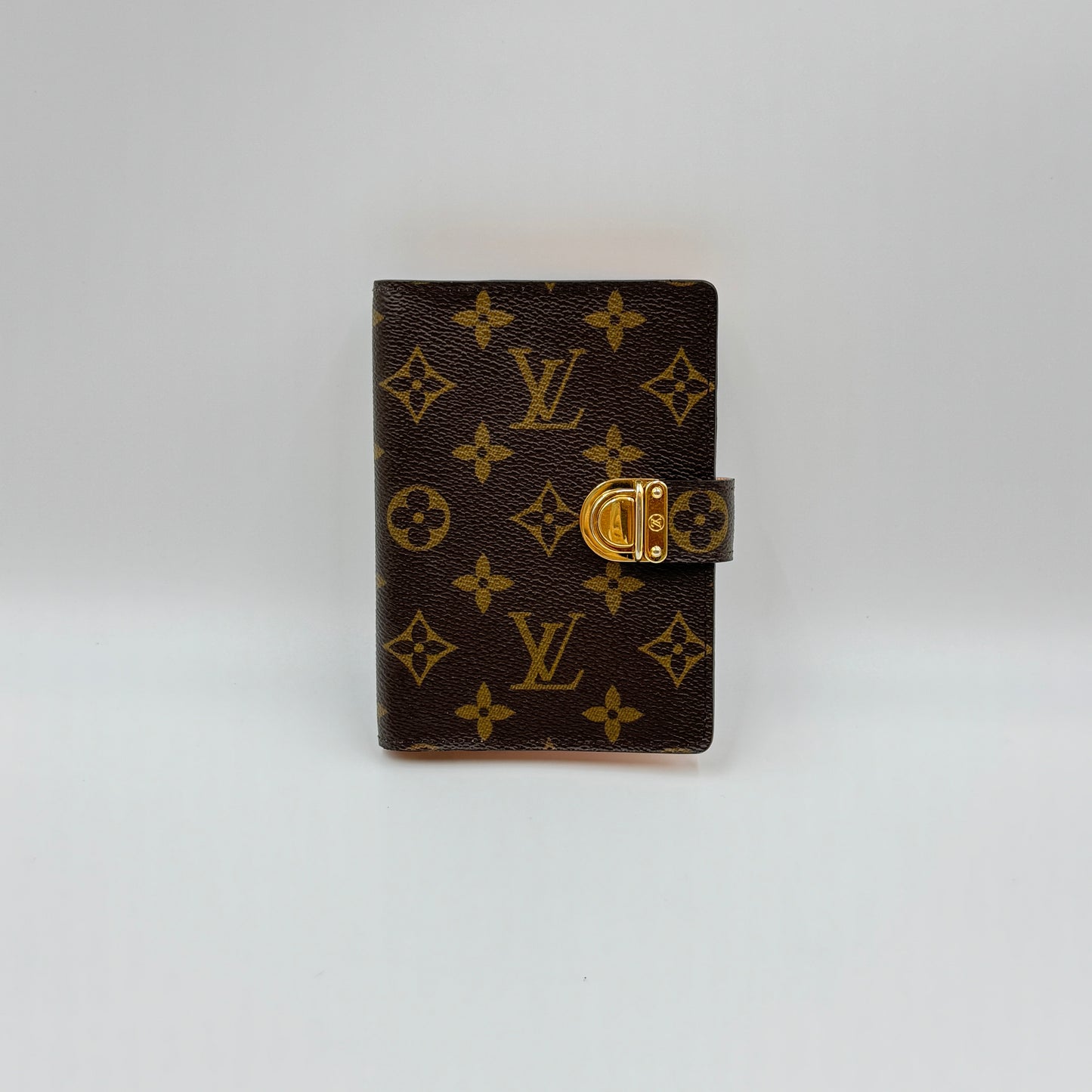 Monogram Koala Small Ring Agenda Cover Pink