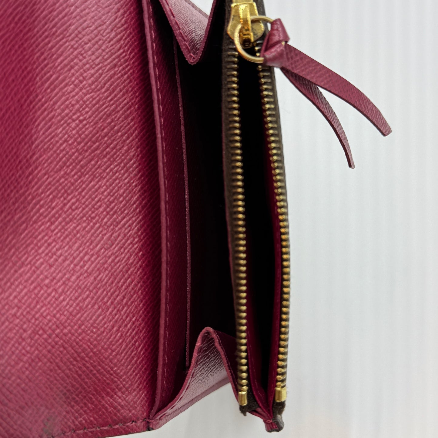 Monogram Rosalie Coin Purse Fuchsia