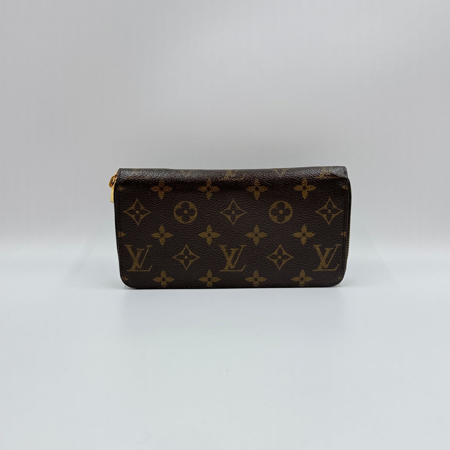 Monogram Round Zippy Long Wallet