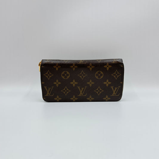 Monogram Round Zippy Long Wallet