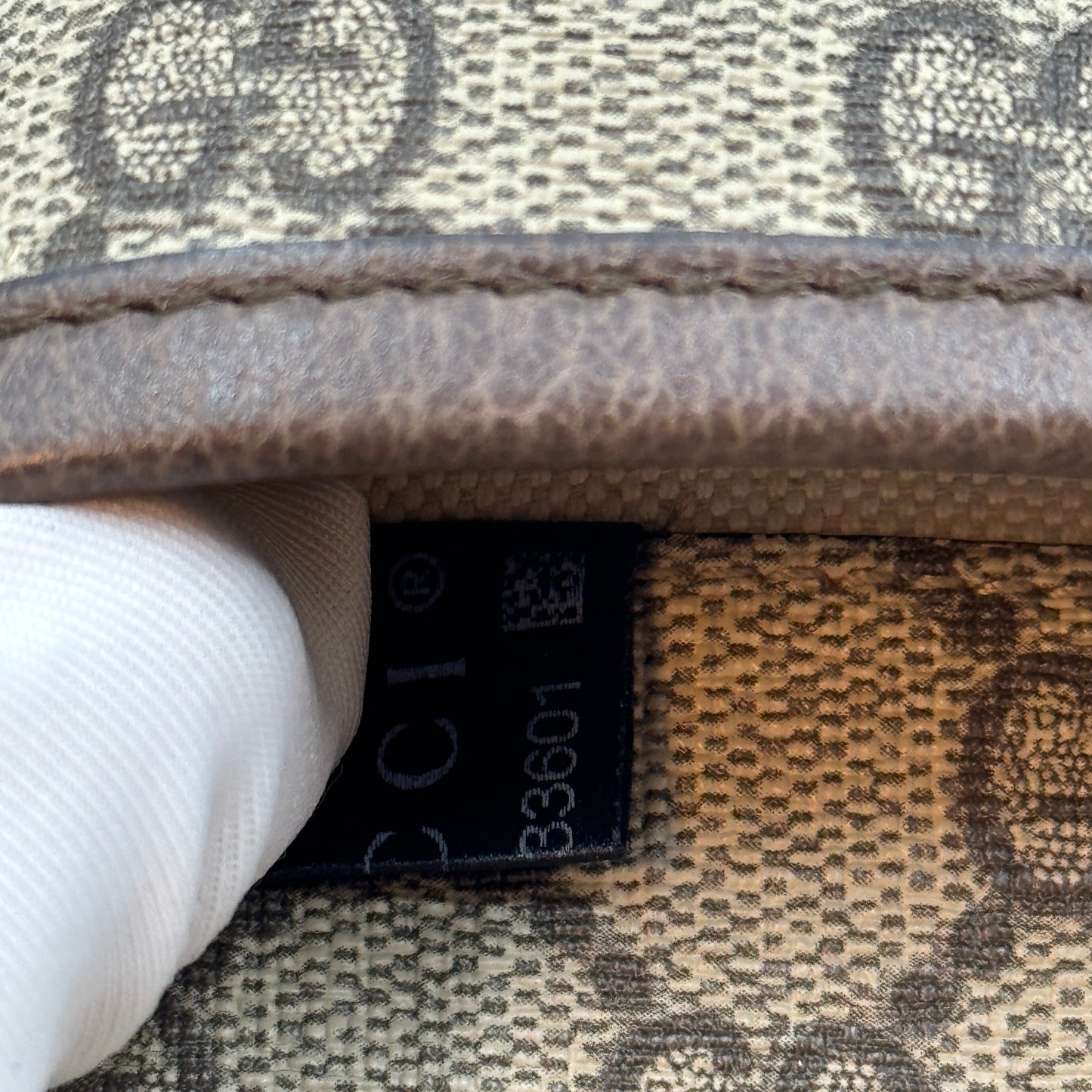 Neo Vintage Flap Belt Bag GG Coated Canvas