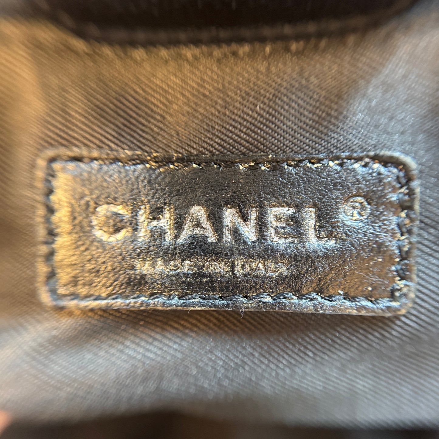 Calfskin Cerf Executive Shopper Tote Black