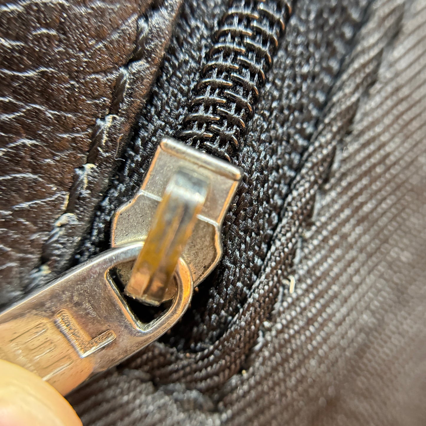 Calfskin Cerf Executive Shopper Tote Black