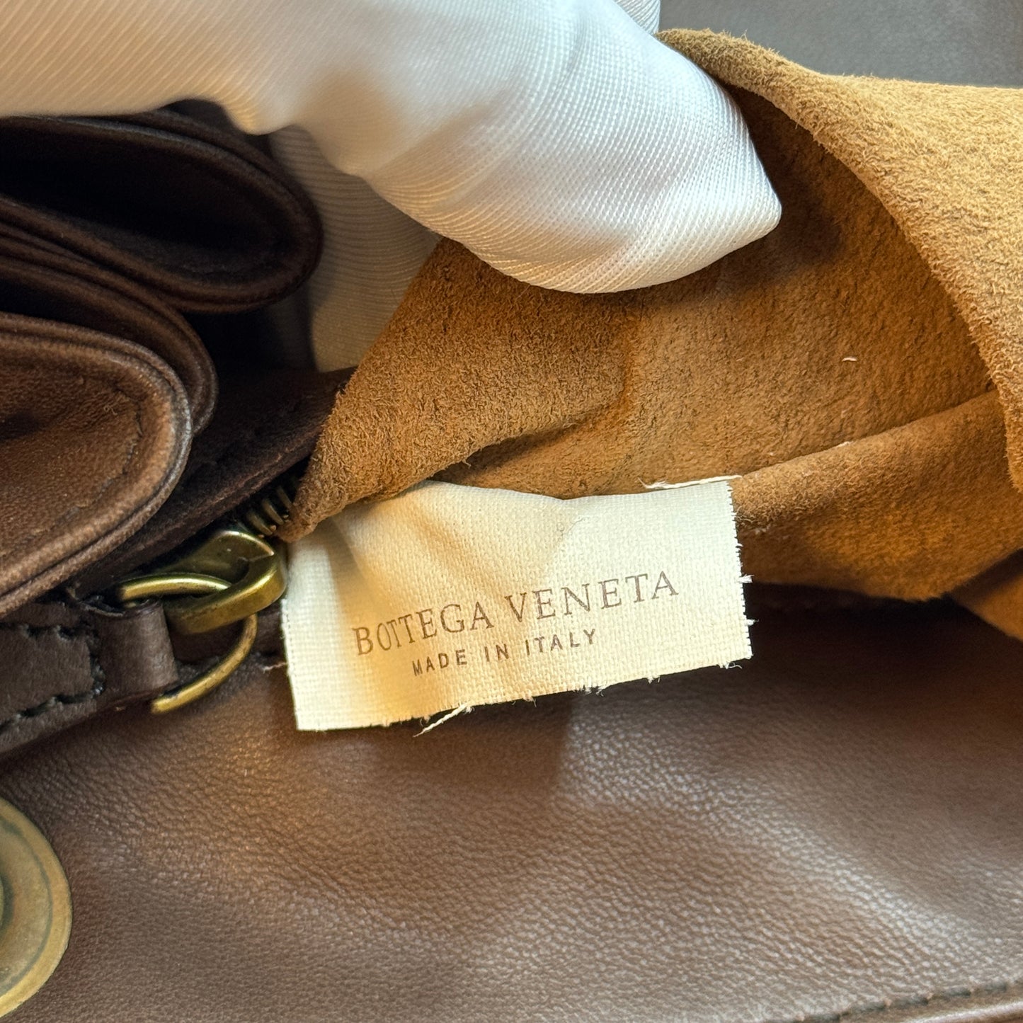 Nappa Intrecciato Napoli Shoulder Bag