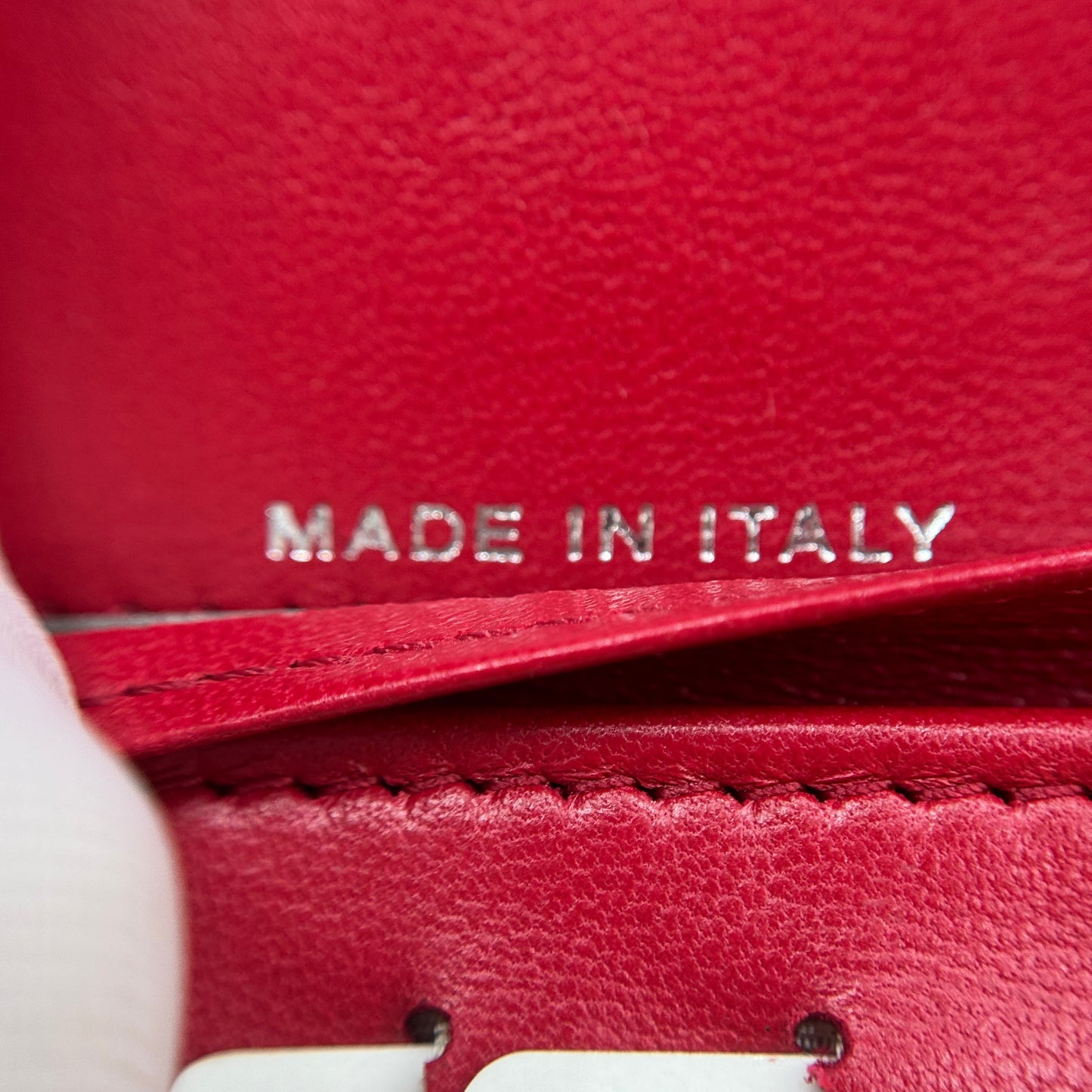 Patent Lucky Symbols Yen Wallet Red