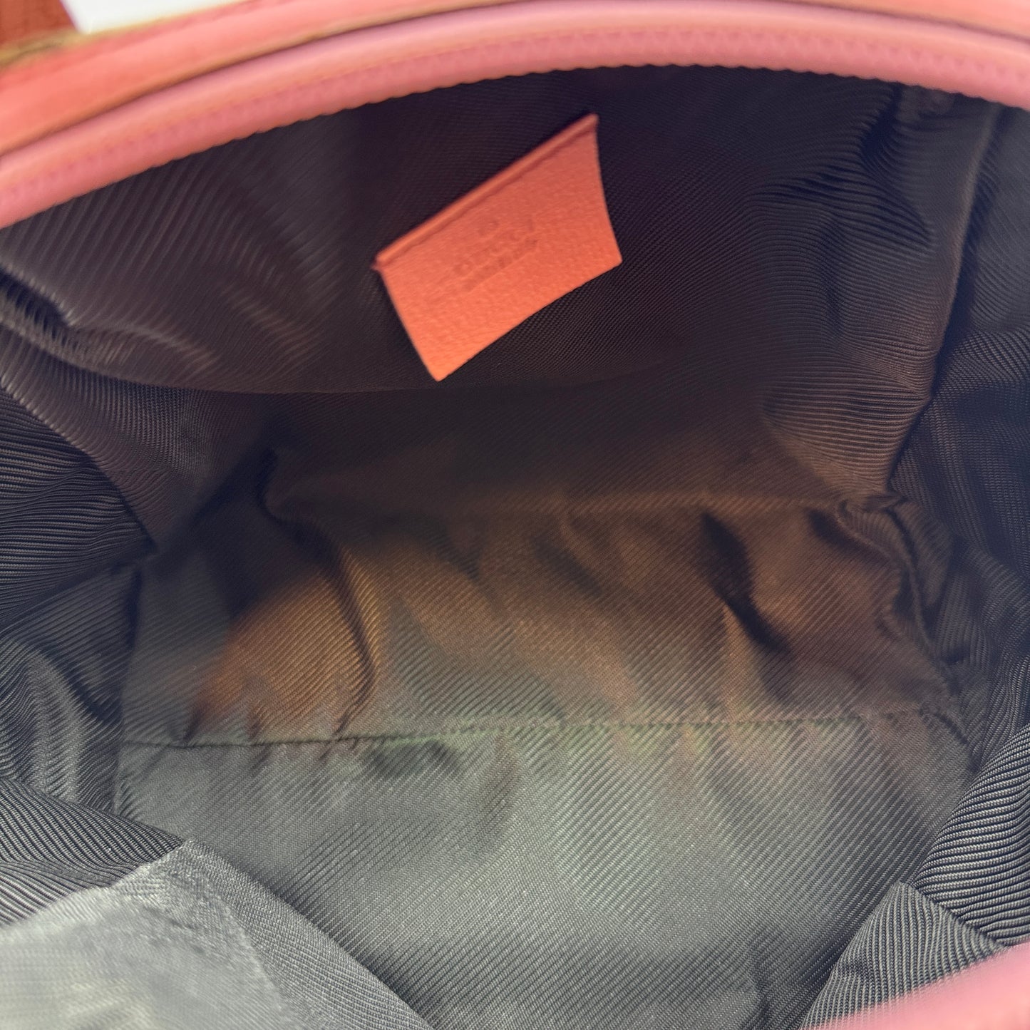 GG Canvas Handle Bag PInk
