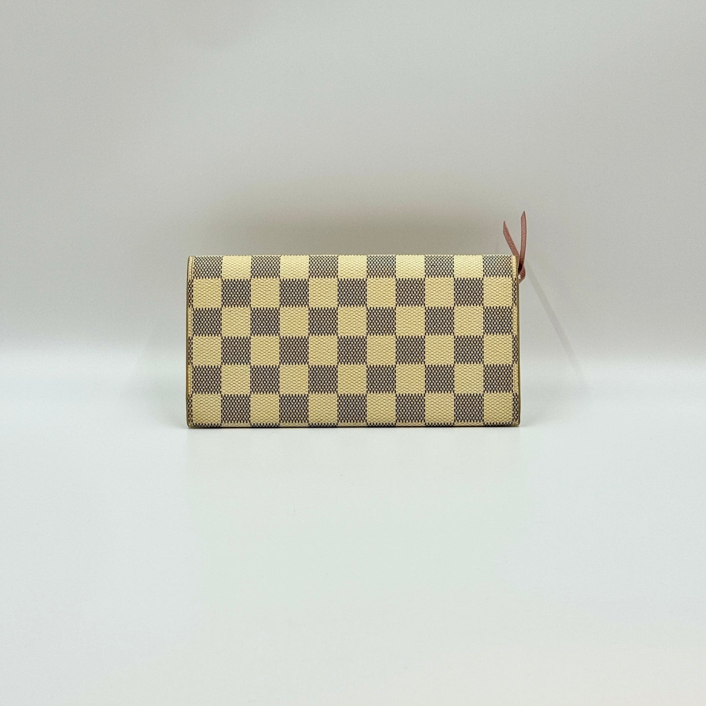 Damier Azur Emilie Wallet Rose Ballerine