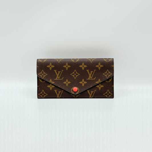 Monogram Coated Canvas Josephine Wallet