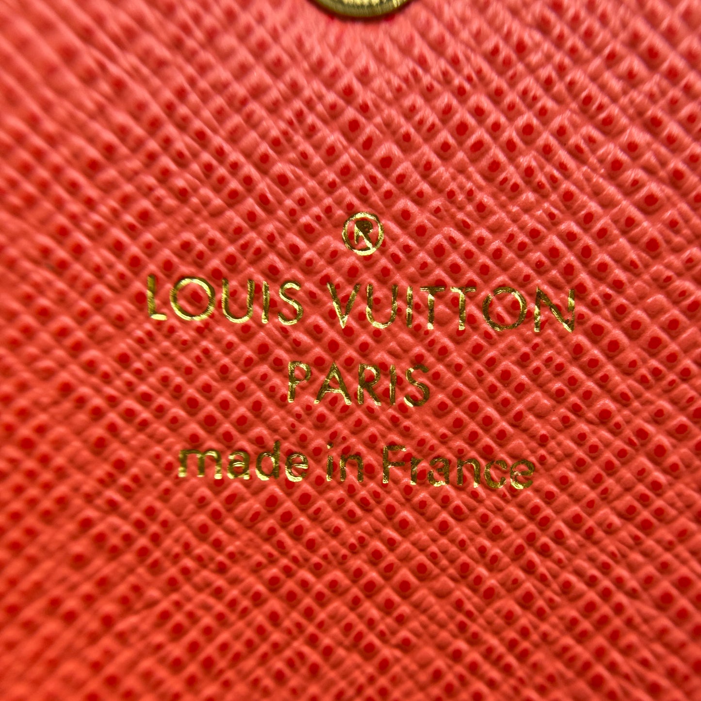 Monogram Coated Canvas Josephine Wallet