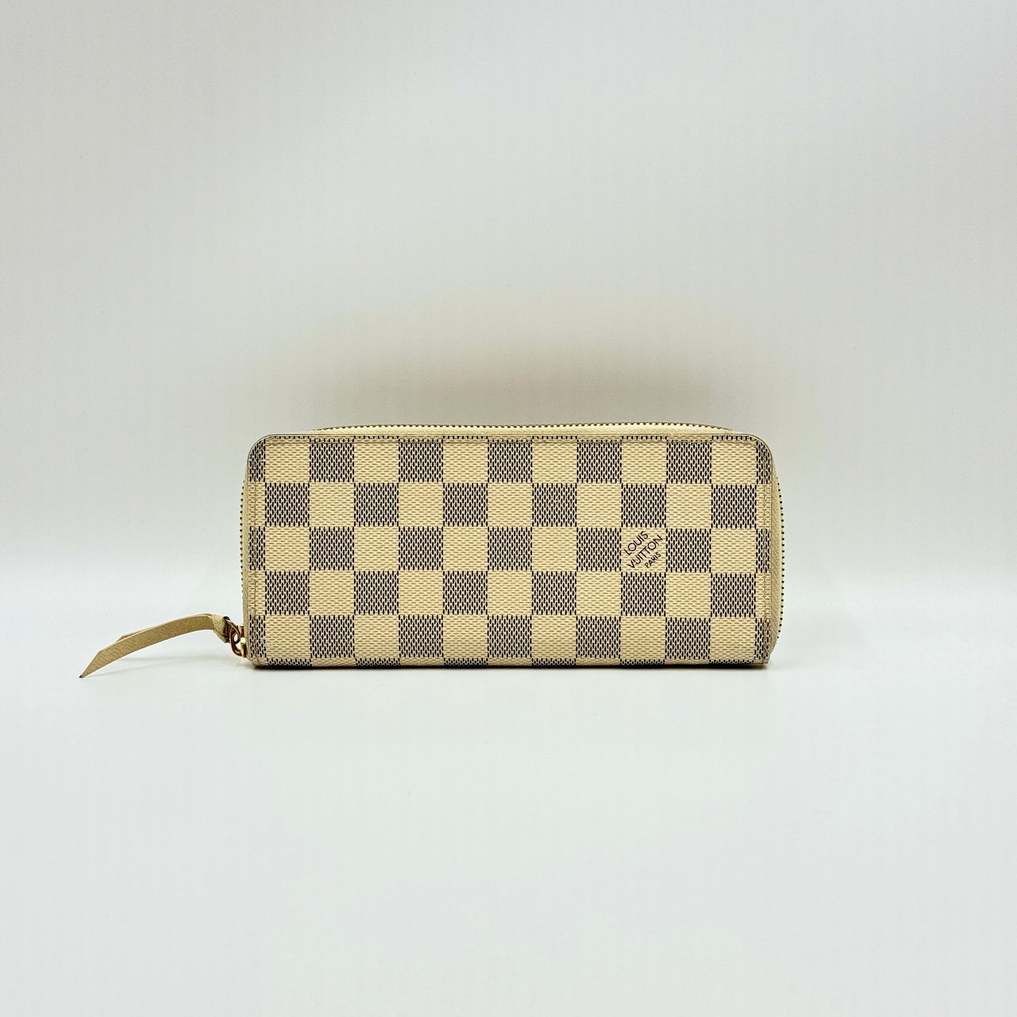Damier Azur Pattern Zippy Wallet