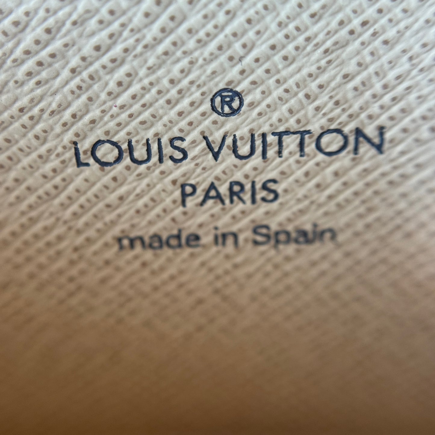 Damier Azur Pattern Zippy Wallet