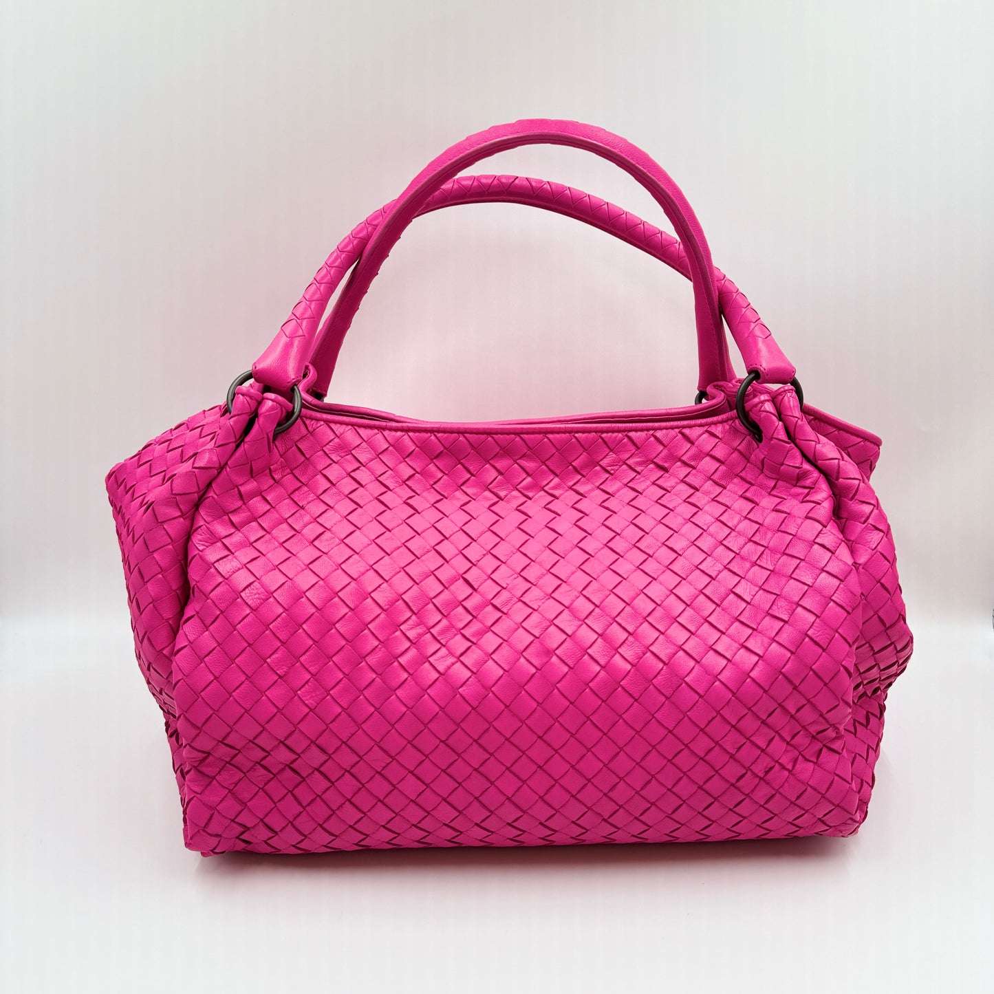 Intrecciato Parachute Pink Tote