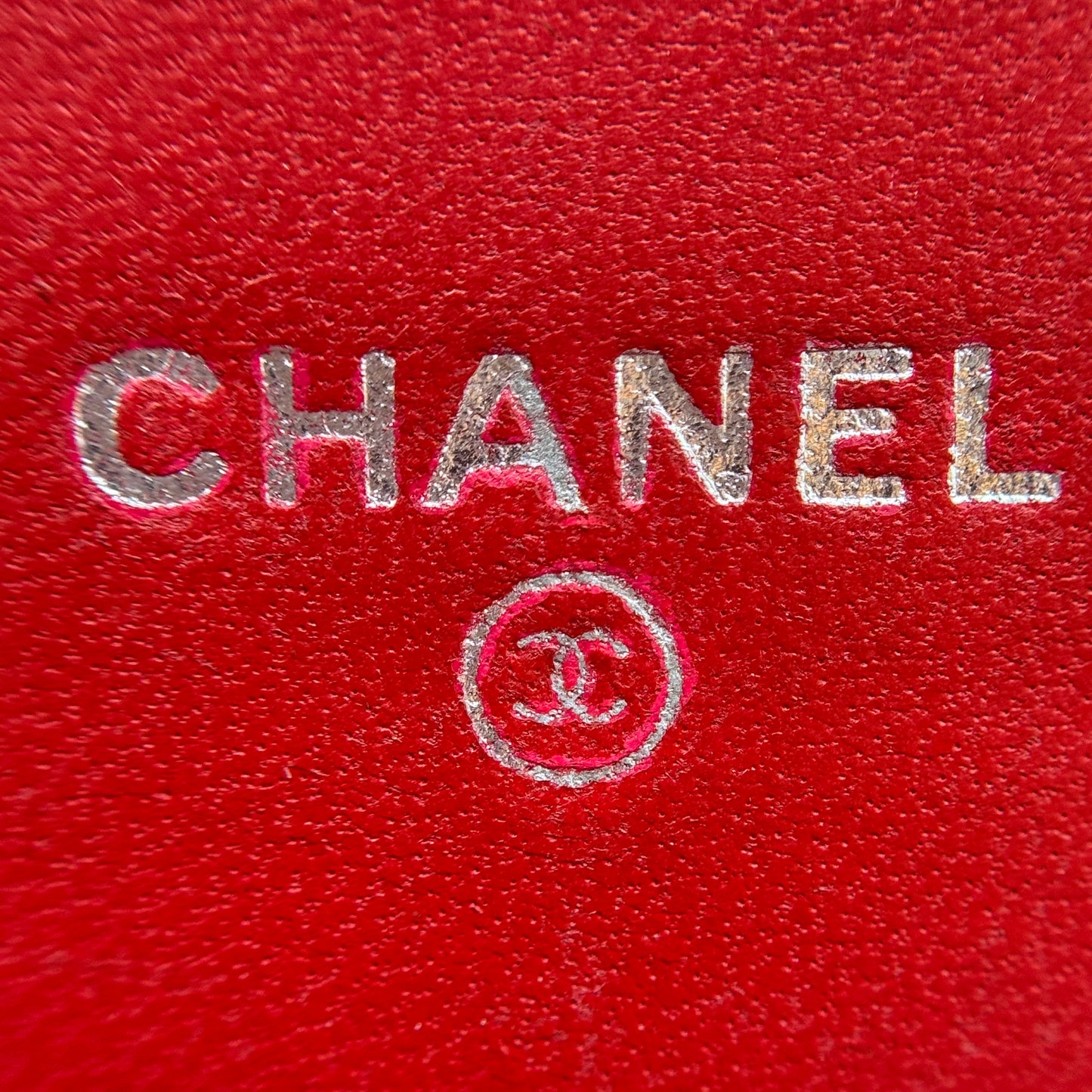 Lambskin Quilted Medium Flap Wallet Red