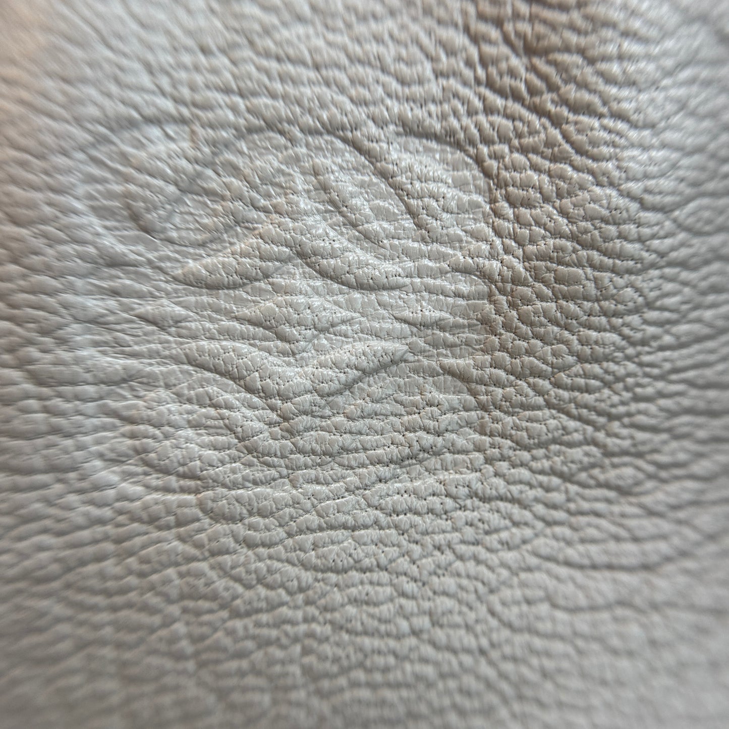 LOEWE Leather Bicolor Beige Pink Handle Bag