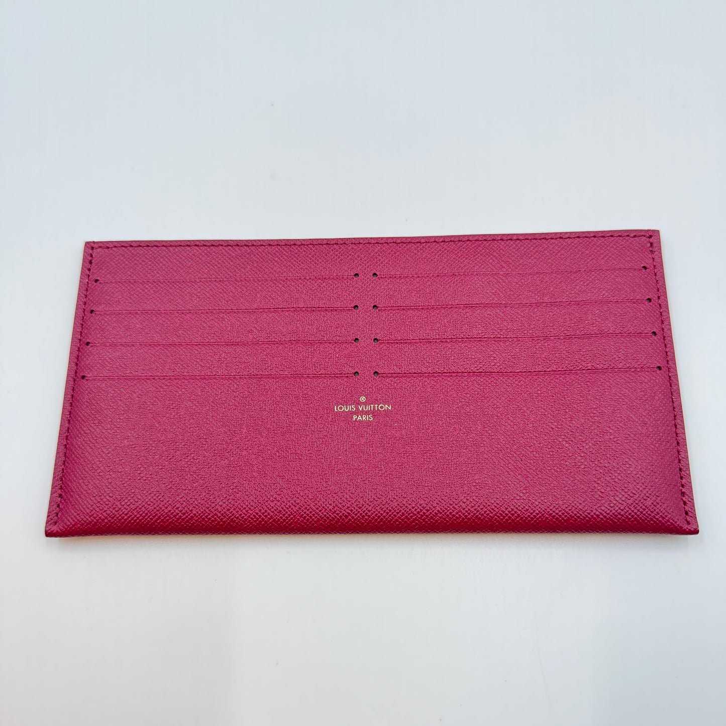 Monogram Pochette Felicie Chain Wallet Fuchsia