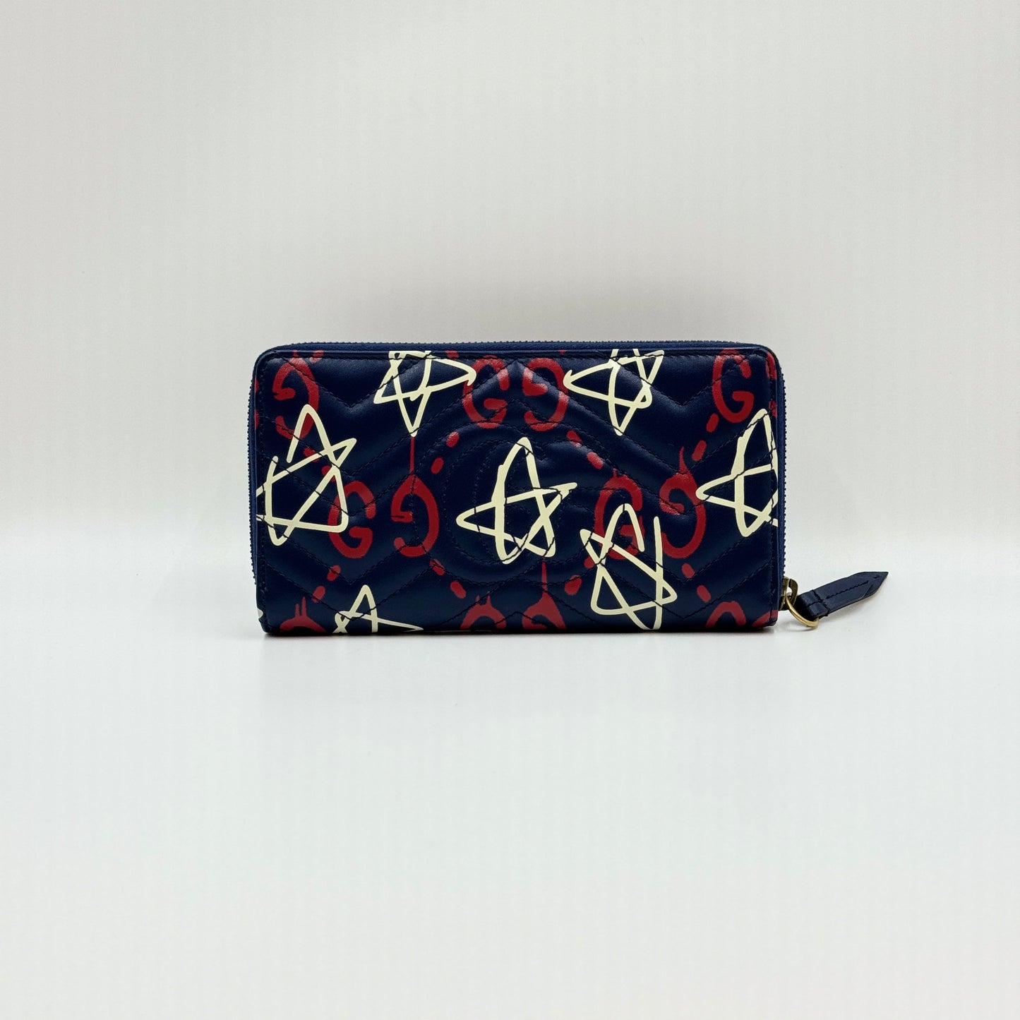 Matelasse Marmont Double G Logo Continental Wallet