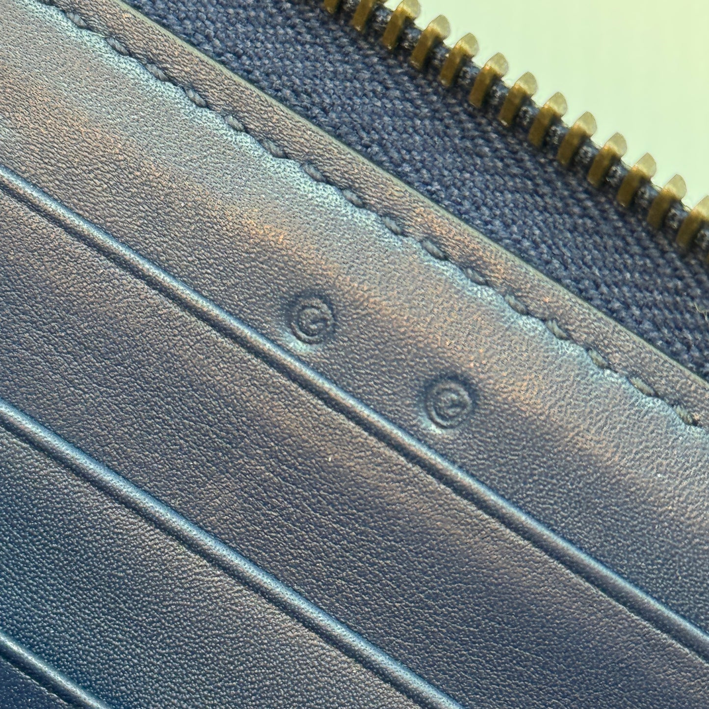 Matelasse Marmont Double G Logo Continental Wallet