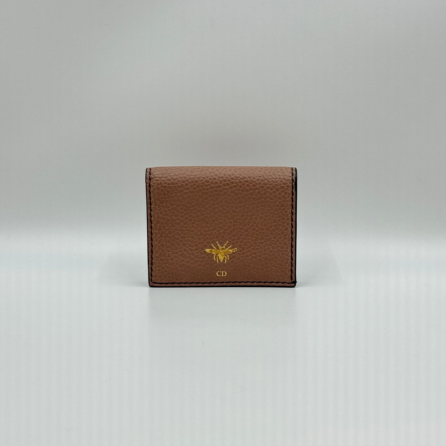 D-Bee French Wallet in Oxblood Soft Grain Calfskin