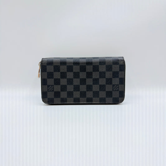 Damier Graphite Pattern Coated Canvas Zippy Organizer Wallet