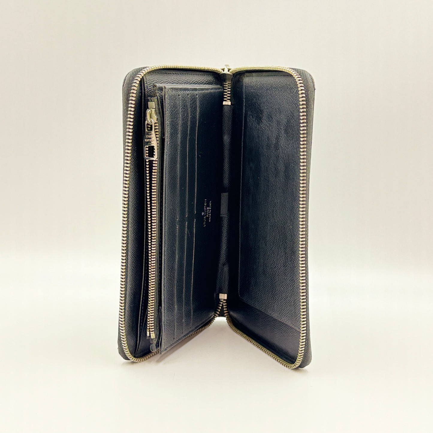 Damier Graphite Pattern Coated Canvas Zippy Organizer Wallet