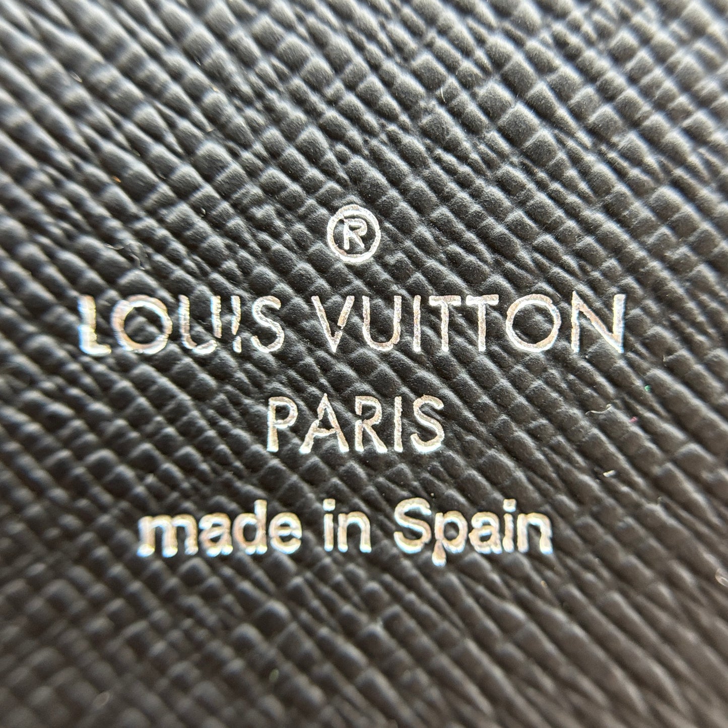 Damier Graphite Pattern Coated Canvas Zippy Organizer Wallet