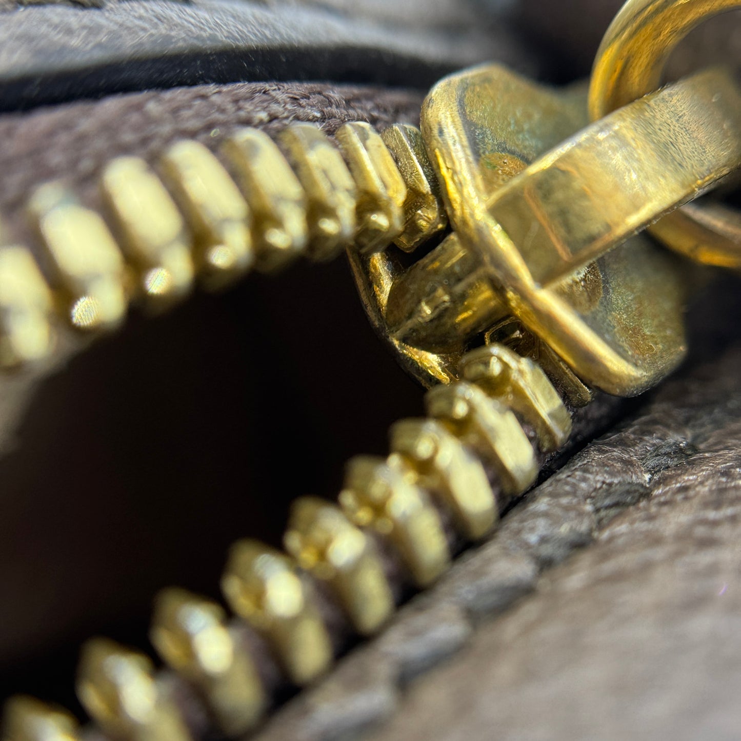 GG Supreme Monogram Web Mini Ophidia Round Shoulder Bag Brown