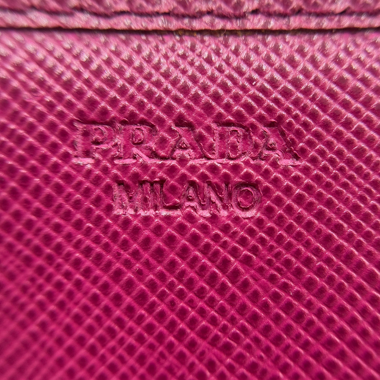 Saffiano Metal Continental Flap Wallet Ametista