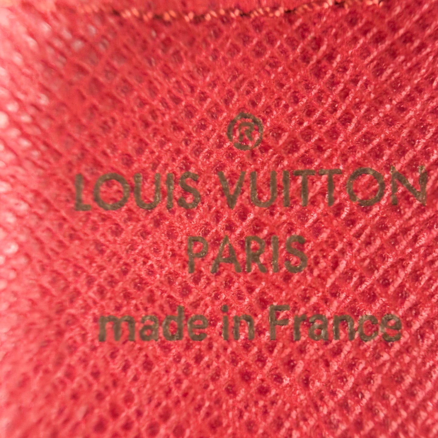 Monogram Josephine Wallet  Burgundy